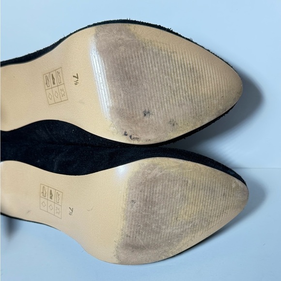 DV by Dolce Vita Black Suede Heels - Picture 6 of 8